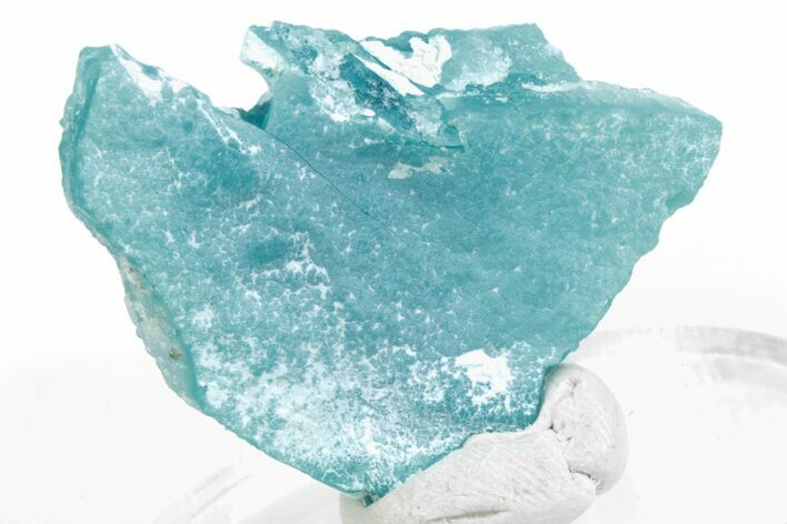 Sparkling Druzy Quartz on Chrysocolla - DR Congo #366159
